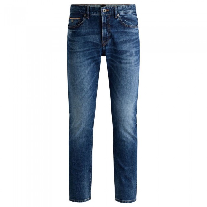 [해외]BOSS Delaware Selvedge Bo 청바지 141242923 Bright Blue