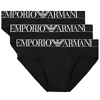 [해외]EMPORIO 아르마니 111734-4F726 복서 브리프 3 단위 141036875 Black / Black / Black