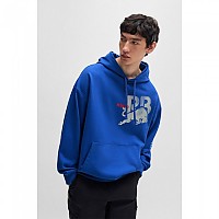 [해외]휴고보스 Dflohood05-Rb24 10252355 후드티 141241459 Medium Blue