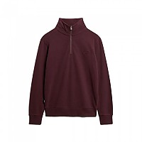 [해외]슈퍼드라이 Essential Logo Henley 스웨트셔츠 141198030 Rich Deep Burgundy