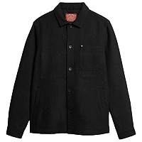 [해외]슈퍼드라이 Merchant Wool 오버셔츠 141398517 Black Texture