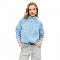 [해외]슈퍼드라이 Slouchy Stitch 하이넥 스웨터 141398540 Bright Pale Blue Marl