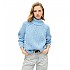 [해외]슈퍼드라이 Slouchy Stitch 하이넥 스웨터 141398540 Bright Pale Blue Marl