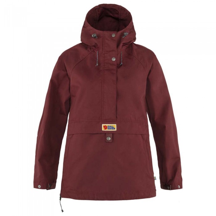 [해외]피엘라벤 Vardag Anorak 자켓 4138678114 Bordeaux Red