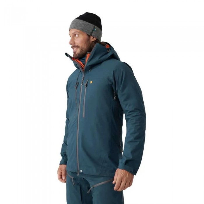 [해외]피엘라벤 Bergtagen Eco-Shell 자켓 4140211581 Mountain Blue