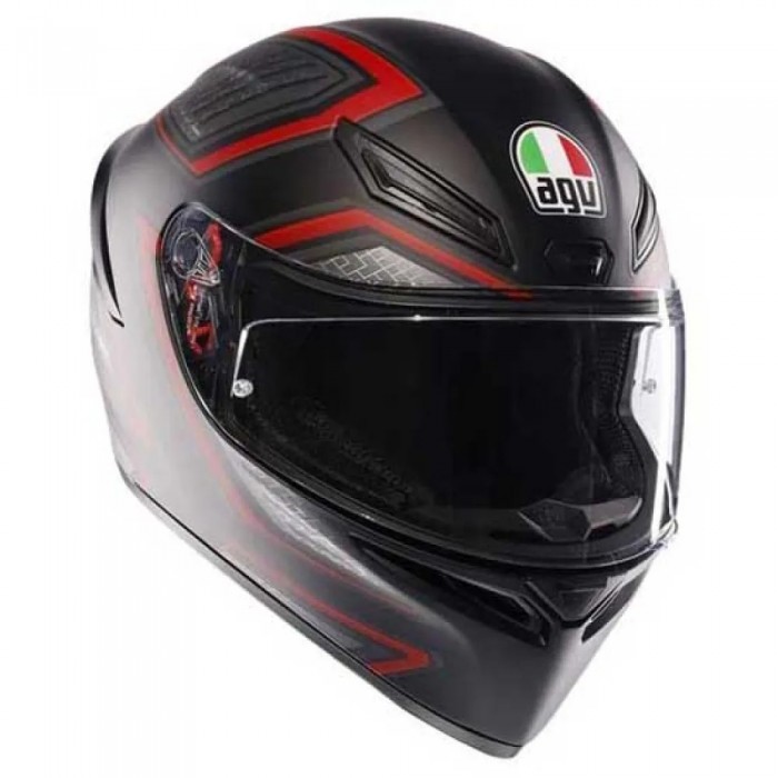 [해외]AGV K1 S 풀페이스 헬멧 9141295561 Sling Matt Black / Red