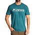 [해외]클라임 K Corp 반팔 티셔츠 9141401820 Heathered Teal / White