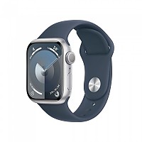 [해외]APPLE Series 9 GPS Sport 41 mm watch 6140371230 Silver / Blue