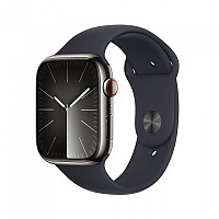 [해외]APPLE Watch Series 9 GPS+Cellular 6140371244 Graphite / Steel Midnight