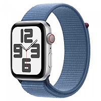 [해외]APPLE SE GPS + Cellular 44 mm Sport Loop watch 6140375048 Silver