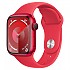 [해외]APPLE Series 9 GPS 41 mm Sport Band watch 6140375062 Red