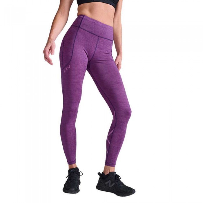 [해외]2XU Aero Hi-Rise 레깅스 6140623551 Acai / Wood Violet Reflective