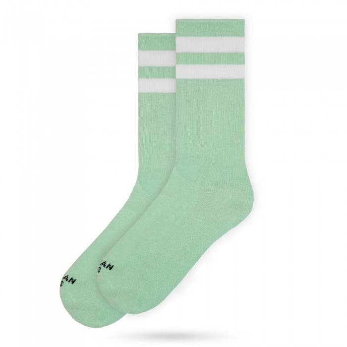 [해외]AMERICAN SOCKS Jade Cotton Half 긴 양말 6139030725 White / Blue