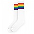 [해외]AMERICAN SOCKS 레인bow Pride 양말 6139542597 White