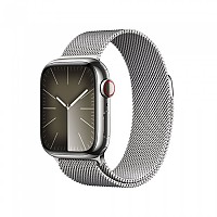 [해외]APPLE Series 9 GPS Loop 41 mm watch 14140371224 Silver Steel Milanese