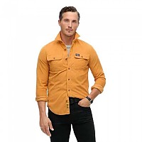 [해외]슈퍼드라이 Corduroy Workwear 오버셔츠 141197945 Toasted Orange