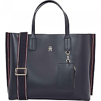 [해외]타미힐피거 Distinct Satchel Corp 토트백 141213569 Space Blue Corp