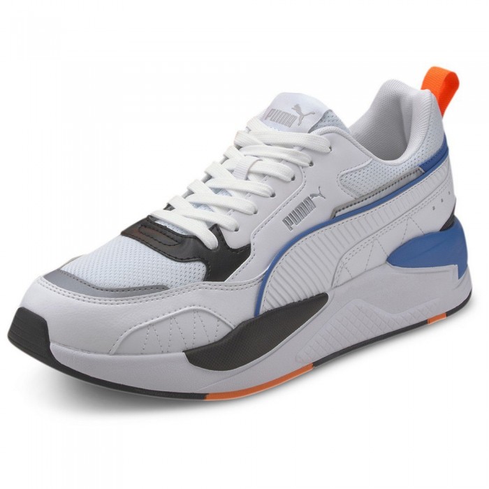 [해외]푸마 X-Ray 2 Square 운동화 137609631 Puma White / Puma White / Puma Black / Lapis Blue