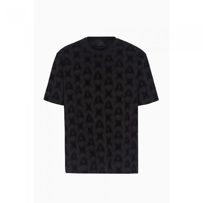 [해외]아르마니익스체인지 XM000061_AF10361 반팔 티셔츠 141353299 Black Halftone Patte