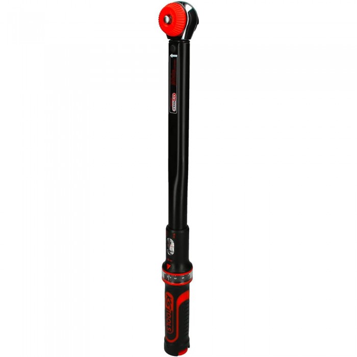 [해외]KS TOOLS 토크 렌치 1/2 Ergotorque 40-200Nm 1137894122 Black / Red