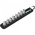 [해외]WERA Belt A 2 Zyklop Bit Socket Set Holding Function 1/4 Drive 1137894191 Silver / Black