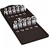 [해외]WERA 8790 HMC HF 1 Zyklop Socket Set 1137894194 Silver / Black