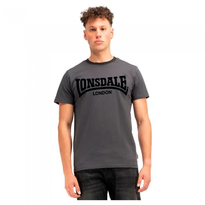 [해외]LONSDALE Potternewton 반팔 티셔츠 7141308165 Anthracite / Black