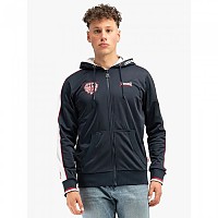 [해외]LONSDALE Strathmore 풀지퍼 스웨트셔츠 7141308177 Navy / Red / Ecru