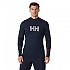 [해외]헬리한센 Lifa Merino Midweight Logo 긴팔 티셔츠 4141144787 Navy