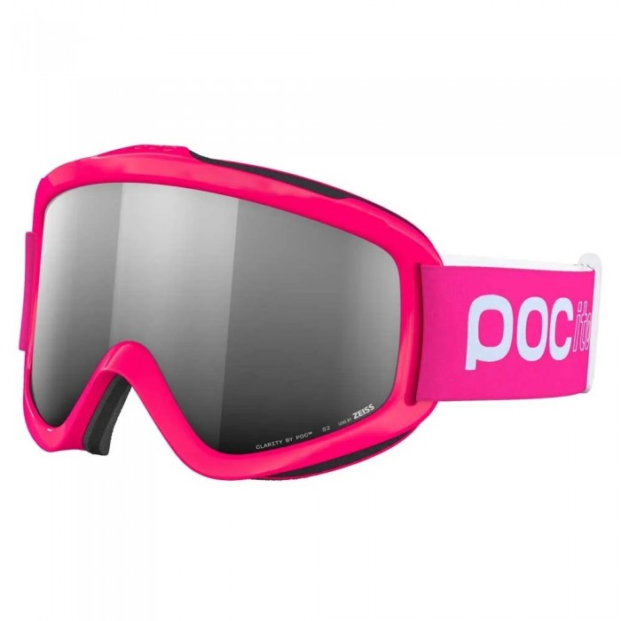 [해외]POC POCito Iris 스키 고글 5141356188 Fluorescent Pink / Partly Sunny Silver