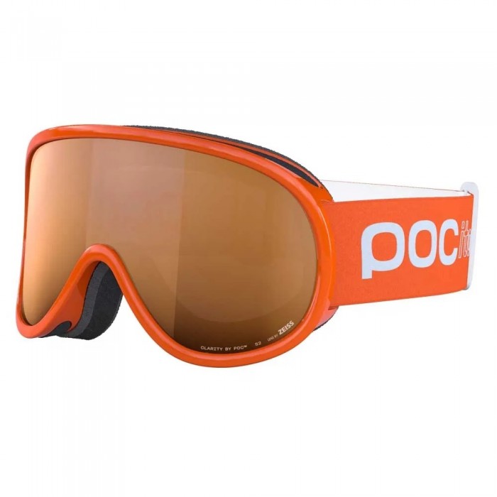 [해외]POC POCito Retina 스키 고글 5141356201 Fluorescent Orange / Partly Sunny Light Orange