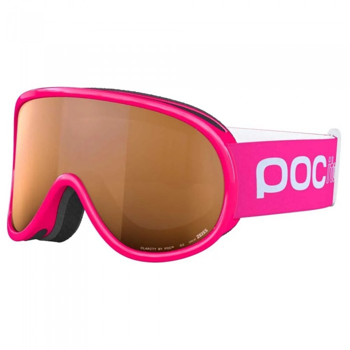 [해외]POC POCito Retina 스키 고글 5141356203 Fluorescent Pink / Partly Sunny Light Orange