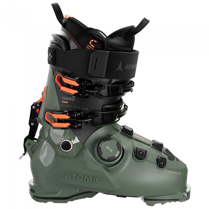 [해외]아토믹 Hawx Prime XTD 120 BOA GW 알파인 스키 부츠 5141296350 Army Green / Orange