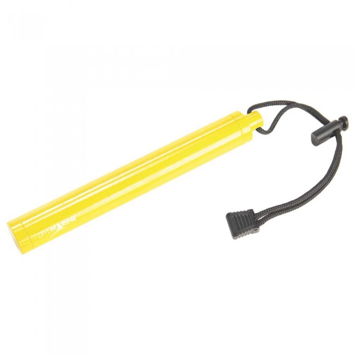 [해외]DIVEMARINE Aluminium Underwater Noise Maker With Lanyard 쉐이커 10141317682 Yellow