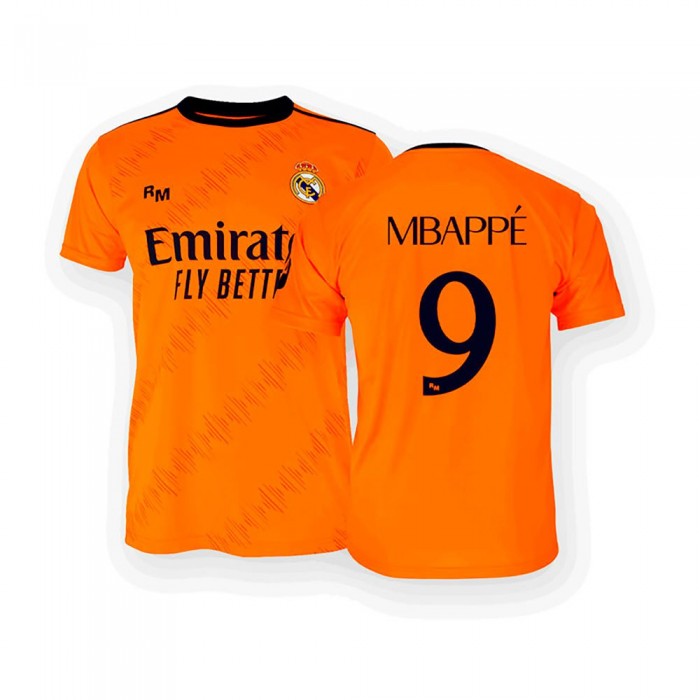 [해외]REAL MADRID 24/25 Mbappe Away 주니어 반팔 티셔츠 3141185476 Orange