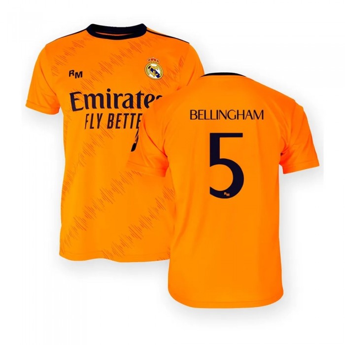 [해외]REAL MADRID 24/25 Bellingham Away 반팔 티셔츠 3141185472 Orange