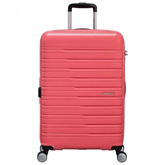 [해외]아메리칸 투어리스터 Flashline Pop Spinner 67/27-30 TSA 69/75L expandable 캐리어 141427647 Coral Pink