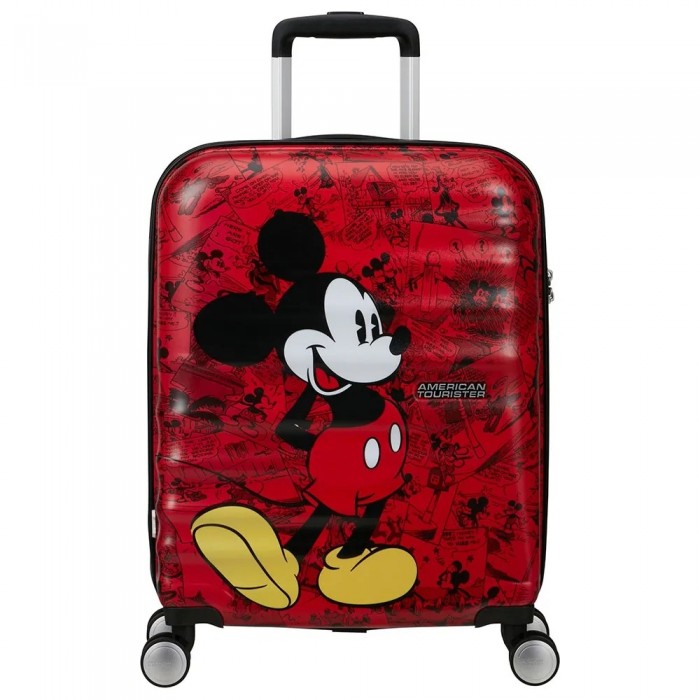 [해외]아메리칸 투어리스터 Wavebreaker Disney Spinner 55/20 TSA 36L 캐리어 141427692 Mickey Comics Red