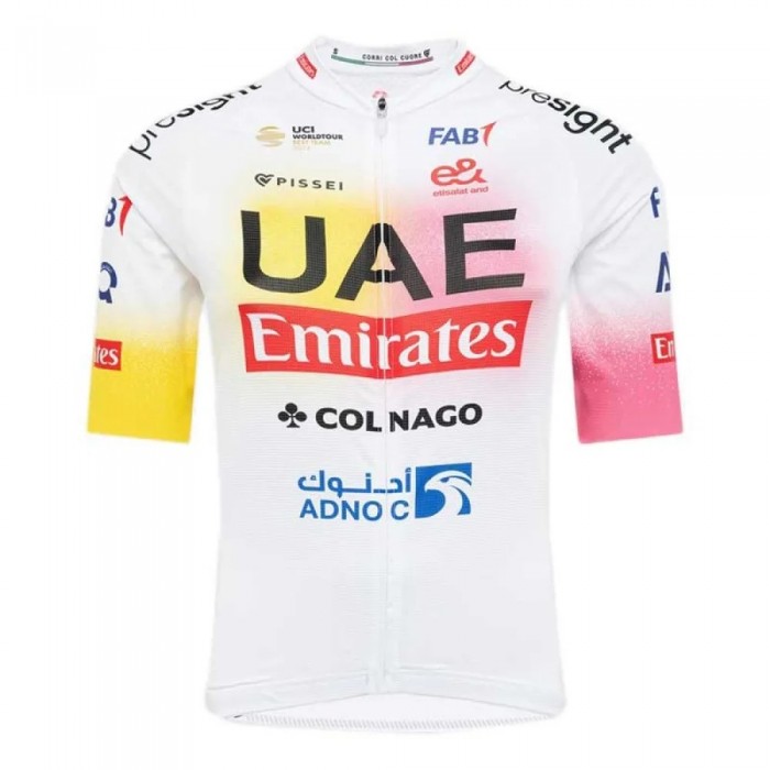 [해외]피세이 UAE 팀 Emirates Replica Giro+Tour 반팔 저지 1141393346 Multicolor