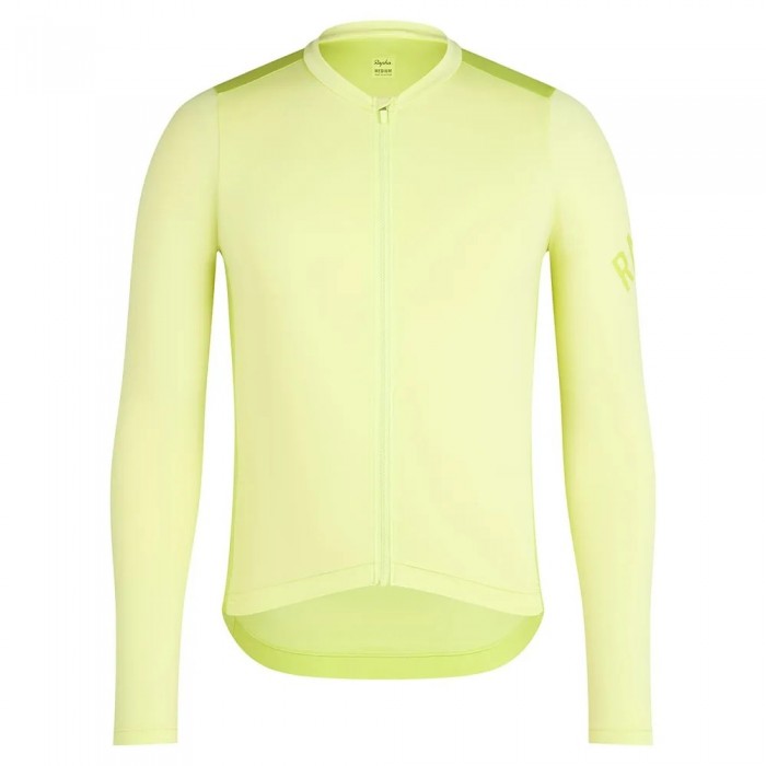 [해외]라파 Pro 팀 Lightweight 긴팔 저지 1141431266 Lime Green / Bright Lime