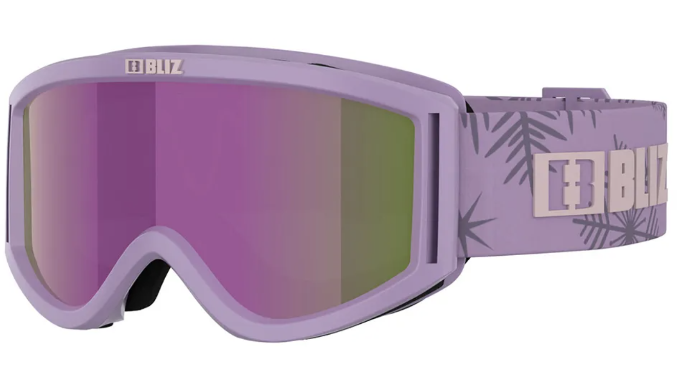 [해외]BLIZ Pixie 스키 고글 5140871525 Matt Purple W Pink Logo