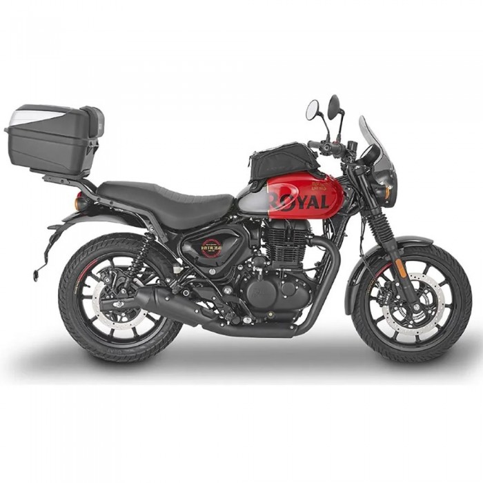 [해외]기비 Royal Enfield HNTR 350 앞유리 브래킷 9141003615 Black