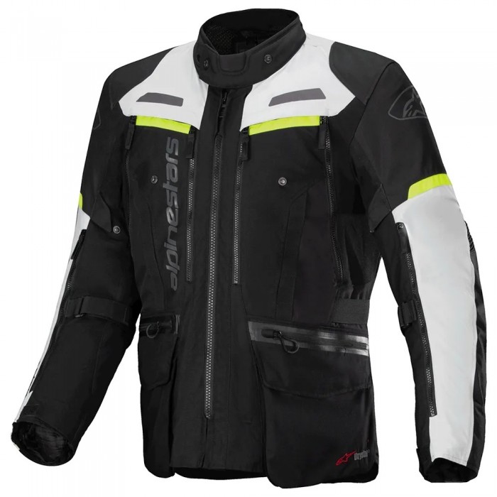 [해외]알파인스타 Bogota Pro Drystar? 자켓 9140721344 Black / Ice Gray / Yellow Fluo