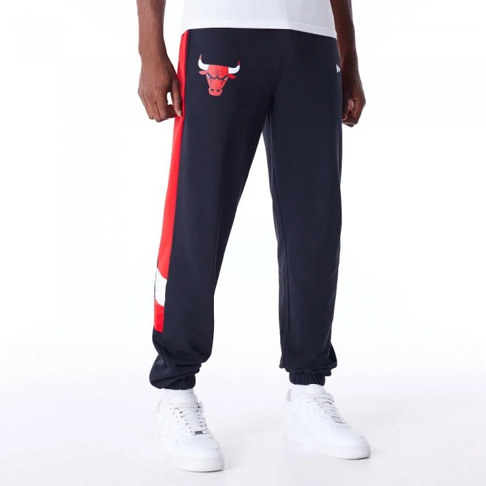 [해외]뉴에라 NBA Panel Chicago Bulls 조거팬츠 141163683 Black