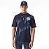 [해외]뉴에라 MLB Script Grphc Oversized New York Yankees 반팔 티셔츠 141414769 Navy