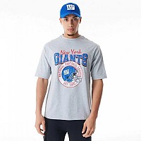 [해외]뉴에라 NFL 헬멧 Grphc Oversized New York Giants 반팔 티셔츠 141414832 Grey Med