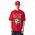 [해외]뉴에라 NFL 헬멧 Grphc Oversized San Francisco 49Ers 반팔 티셔츠 141414833 Red