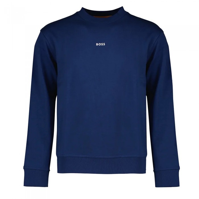 [해외]BOSS Wesmall 10244192 스웨트셔츠 141152762 Open Blue