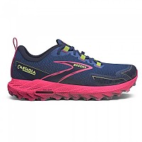 [해외]브룩스 Cascadia 18 트레일 러닝화 4141191889 Grey Blue / Pink / Sunny Lime