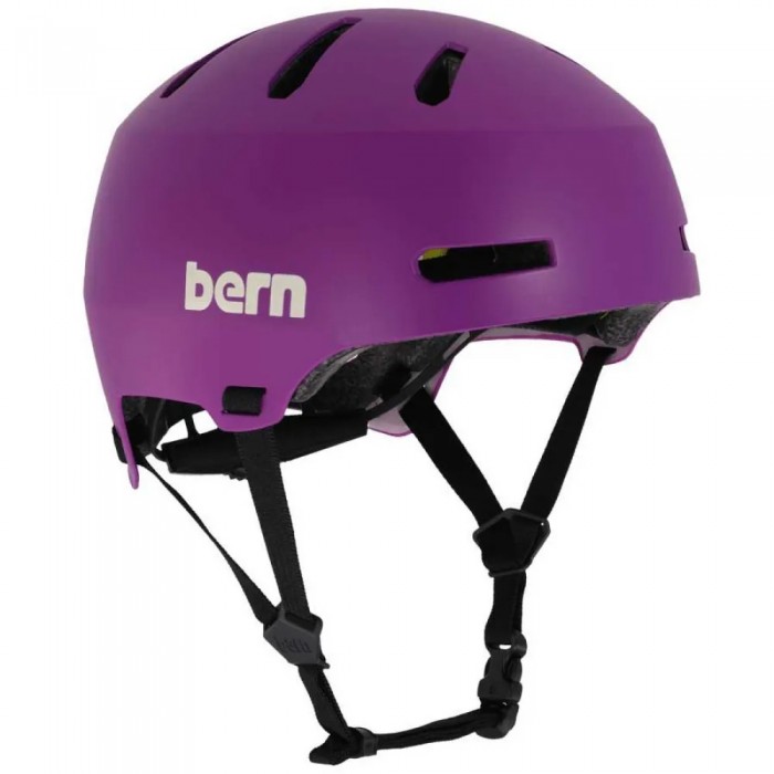 [해외]BERN Macon 2.0 MIPS 헬멧 5140893085 Satin Purple